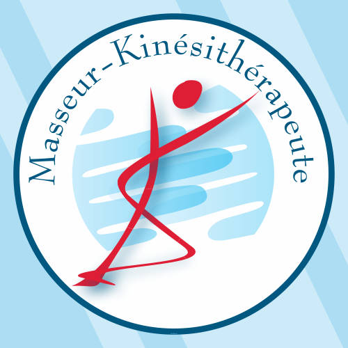 Autocollant insigne Masseur Kinésithérapeute (CNOMK)