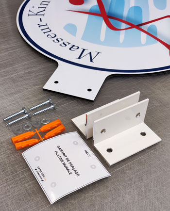 Fixation pour EkoSign Kin&eacute; Ost&eacute;o