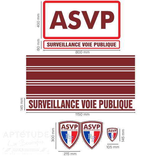 Balisage V&eacute;hicule Agent Surveillance Voie Publique