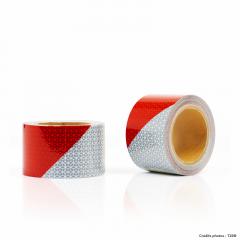 Kit de 2 rouleaux - Rouge/Blanc - Classe B - Zebraflex®