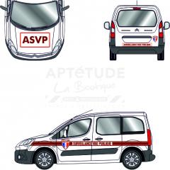 Kit S&eacute;rigraphie ASVP Bordeaux - V&eacute;hicule L&eacute;ger