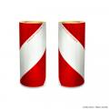 Kits de 2 rouleaux - Rouge/Blanc - Classes A et B - NIKKALITE