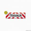 Bandeaux de signalisation - Rouge/Blanc - Classes A et B - Zebraflex® par T2S®