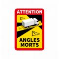 Adhésif - Angles morts "POIDS LOURDS"