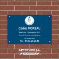 Plaque professionnelle 300x200 mm (ONPP)