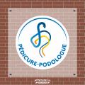 Plaque professionnelle insigne Pédicures - Podologues (ONPP)
