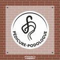 Plaque professionnelle insigne Pédicures - Podologues (ONPP)