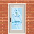 Autocollant insigne Pédicure-Podologue Transparent (ONPP)