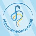 Autocollant insigne Pédicure-Podologue Transparent (ONPP)