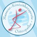 Autocollant insigne Masseur Kinésithérapeute et Ostéopathe (CNOMK)