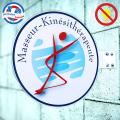 Enseigne Masseur-Kin&eacute;sith&eacute;rapeute - Dibond&reg; - Double face