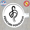 Enseigne Pédicure-Podologue - Dibond® - Double face