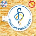 Enseigne Pédicure-Podologue - Dibond® - Double face