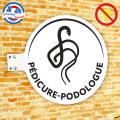 Enseigne Pédicure-Podologue - Dibond® - Double face