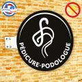 Enseigne Pédicure-Podologue - Dibond® - Double face
