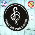 Enseigne Pédicure-Podologue - Dibond® - Double face