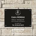 Plaque professionnelle P&eacute;dicure-Podologue - Dilite&reg;