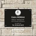 Plaque professionnelle P&eacute;dicure-Podologue - Dilite&reg;