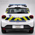 Kit S&eacute;rigraphie Police Municipale Complet + Jaune/Bleu