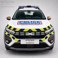 Kit S&eacute;rigraphie Police Municipale Complet + Jaune/Bleu