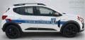 Kit S&eacute;rigraphie Police Municipale  avec balisage Blanc/Rouge