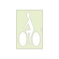 Pochoir cycliste